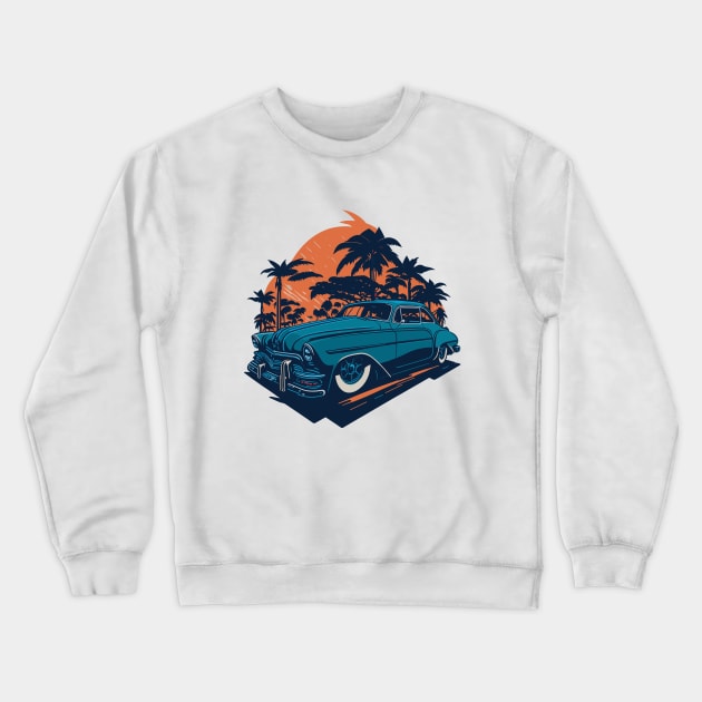 Pontiac GTO Classic Car Crewneck Sweatshirt by Cruise Dresses